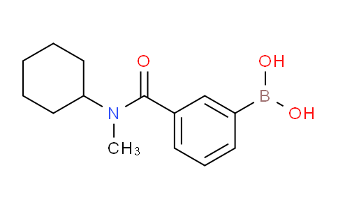 CAS No. 1072945-73-3, (3-(Cyclohexyl(methyl)carbamoyl)phenyl)boronic acid