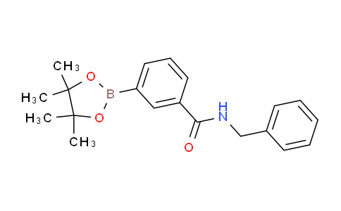CAS No. 1048647-68-2, N-Benzyl-3-(4,4,5,5-tetramethyl-1,3,2-dioxaborolan-2-yl)benzamide