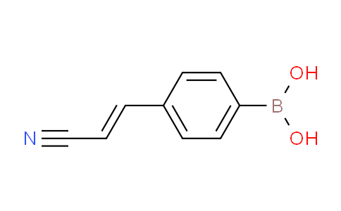 CAS No. 1072946-14-5, (E)-(4-(2-cyanovinyl)phenyl)boronic acid