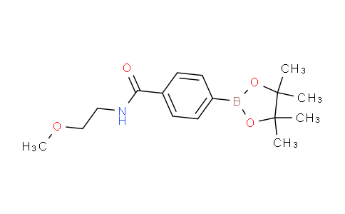 MC704554 | 1073353-60-2 | N-(2-methoxyethyl)-4-(4,4,5,5-tetramethyl-1,3,2-dioxaborolan-2-yl)benzamide