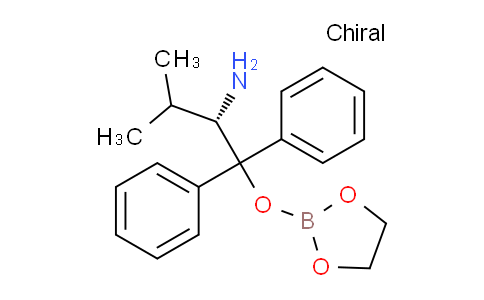 CAS No. 879981-94-9, (S)-1-((1,3,2-Dioxaborolan-2-yl)oxy)-3-methyl-1,1-diphenylbutan-2-amine