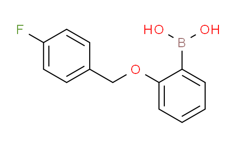 CAS No. 870779-01-4, (2-((4-Fluorobenzyl)oxy)phenyl)boronic acid