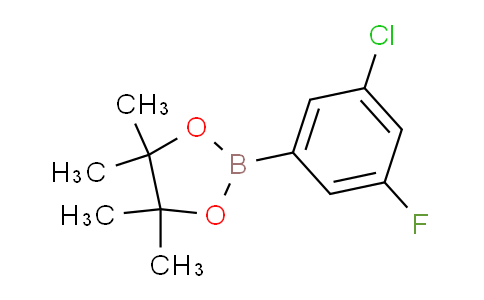 CAS No. 1245524-02-0, 2-(3-Chloro-5-fluorophenyl)-4,4,5,5-tetramethyl-1,3,2-dioxaborolane