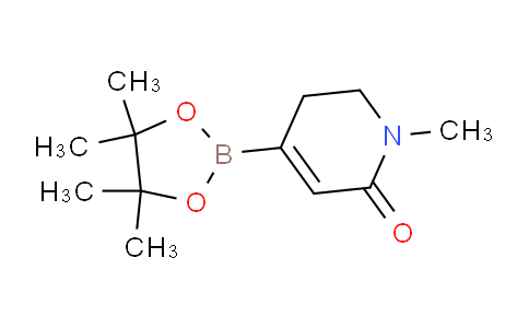 CAS No. 1227068-65-6, 1-Methyl-4-(4,4,5,5-tetramethyl-1,3,2-dioxaborolan-2-yl)-5,6-dihydropyridin-2(1H)-one