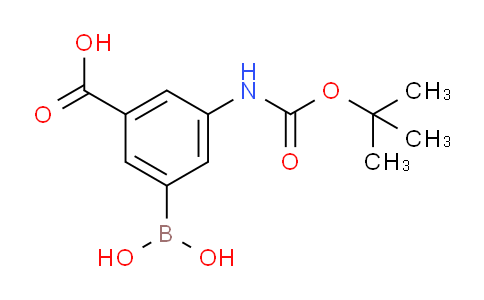 CAS No. 913835-72-0, 3-Borono-5-((tert-butoxycarbonyl)amino)benzoic acid