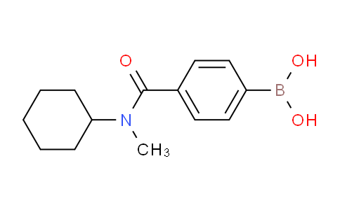 CAS No. 913835-84-4, (4-(Cyclohexyl(methyl)carbamoyl)phenyl)boronic acid