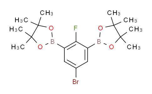 DY704614 | 942069-49-0 | 2,2'-(5-Bromo-2-fluoro-1,3-phenylene)-bis(4,4,5,5-tetramethyl-1,3,2-dioxaborolane)