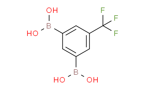 CAS No. 913835-35-5, (5-(Trifluoromethyl)-1,3-phenylene)diboronic acid