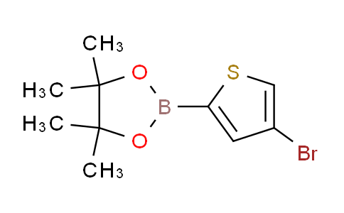 CAS No. 942070-06-6, 2-(4-Bromothiophen-2-yl)-4,4,5,5-tetramethyl-1,3,2-dioxaborolane
