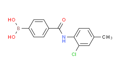 CAS No. 913835-39-9, (4-((2-Chloro-4-methylphenyl)carbamoyl)-phenyl)boronic acid