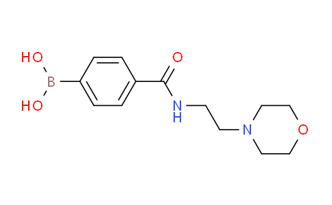 CAS No. 913835-45-7, (4-((2-Morpholinoethyl)carbamoyl)-phenyl)boronic acid