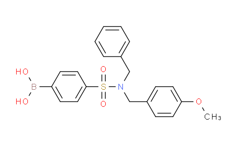 CAS No. 913835-95-7, (4-(N-Benzyl-N-(4-methoxybenzyl)-sulfamoyl)phenyl)boronic acid