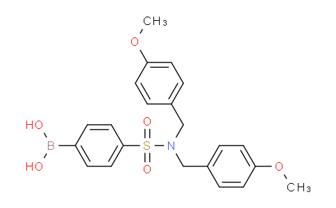 CAS No. 913835-48-0, (4-(N,N-Bis(4-methoxybenzyl)sulfamoyl)phenyl)boronic acid