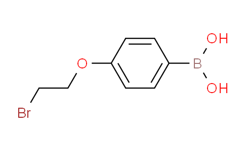CAS No. 913836-06-3, (4-(2-Bromoethoxy)phenyl)boronic acid