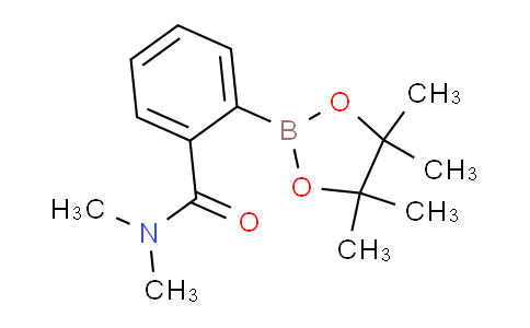 CAS No. 956229-73-5, N,N-Dimethyl-2-(4,4,5,5-tetramethyl-1,3,2-dioxaborolan-2-yl)benzamide