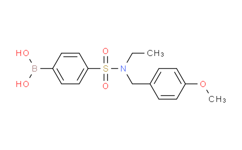 CAS No. 913835-55-9, (4-(N-Ethyl-N-(4-methoxybenzyl)-sulfamoyl)phenyl)boronic acid