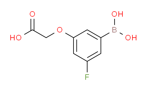 CAS No. 913835-56-0, 2-(3-Borono-5-fluorophenoxy)acetic acid