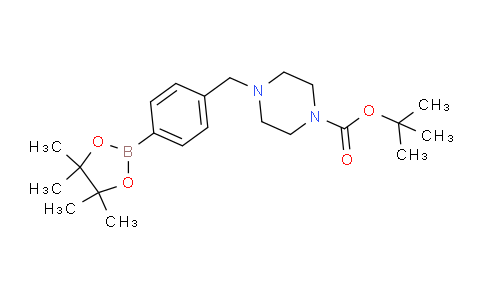 CAS No. 936694-19-8, tert-Butyl 4-(4-(4,4,5,5-tetramethyl-1,3,2-dioxaborolan-2-yl)benzyl)piperazine-1-carboxylate