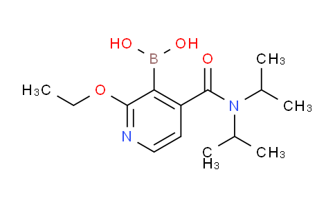 CAS No. 1131735-94-8, (4-(Diisopropylcarbamoyl)-2-ethoxypyridin-3-yl)boronic acid