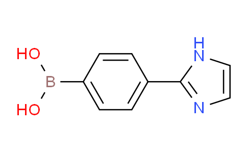CAS No. 1040848-01-8, (4-(1H-Imidazol-2-yl)phenyl)boronic acid