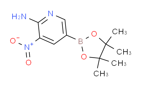 CAS No. 1032758-80-7, 3-Nitro-5-(4,4,5,5-tetramethyl-1,3,2-dioxaborolan-2-yl)pyridin-2-amine