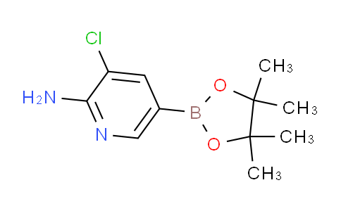 CAS No. 1032758-99-8, 3-Chloro-5-(4,4,5,5-tetramethyl-1,3,2-dioxaborolan-2-yl)pyridin-2-amine