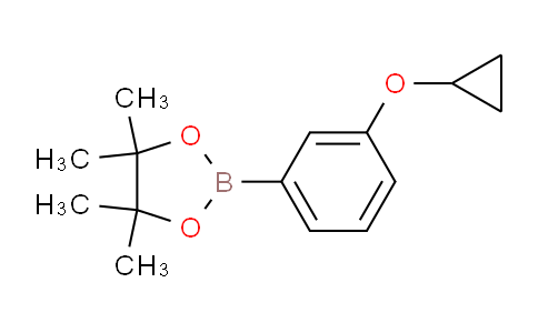 CAS No. 1035690-24-4, 2-(3-Cyclopropoxyphenyl)-4,4,5,5-tetramethyl-1,3,2-dioxaborolane