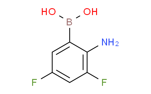 CAS No. 1072952-15-8, (2-Amino-3,5-difluorophenyl)boronic acid