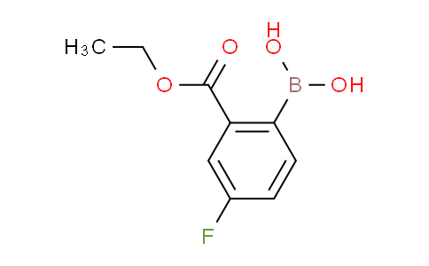 CAS No. 1072951-40-6, (2-(ethoxycarbonyl)-4-fluorophenyl)boronic acid