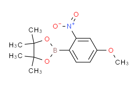 CAS No. 1073353-81-7, 2-(4-Methoxy-2-nitrophenyl)-4,4,5,5-tetramethyl-1,3,2-dioxaborolane