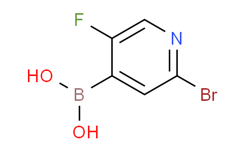 CAS No. 1072951-43-9, (2-Bromo-5-fluoropyridin-4-yl)boronic acid
