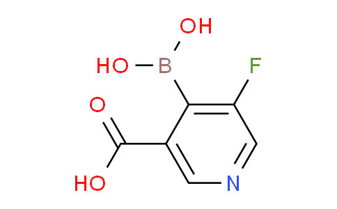 CAS No. 1072952-47-6, 4-Borono-5-fluoronicotinic acid
