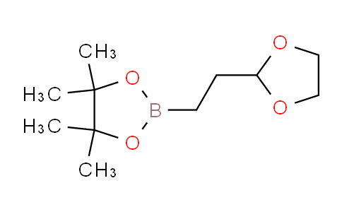 CAS No. 1073354-07-0, 2-(2-(1,3-Dioxolan-2-yl)ethyl)-4,4,5,5-tetramethyl-1,3,2-dioxaborolane