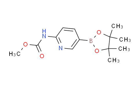 CAS No. 1073372-02-7, Methyl (5-(4,4,5,5-tetramethyl-1,3,2-dioxaborolan-2-yl)pyridin-2-yl)carbamate