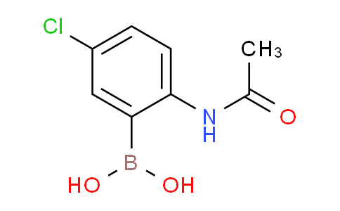 CAS No. 1072945-85-7, (2-Acetamido-5-chlorophenyl)boronic acid