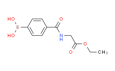 CAS No. 1072946-08-7, (4-((2-Ethoxy-2-oxoethyl)carbamoyl)-phenyl)boronic acid