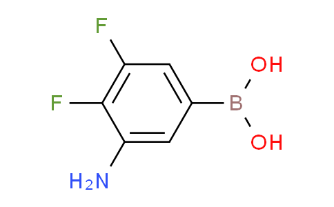 CAS No. 1072952-10-3, (3-Amino-4,5-difluorophenyl)boronic acid