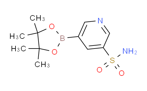 CAS No. 1083326-26-4, 5-(4,4,5,5-Tetramethyl-1,3,2-dioxaborolan-2-yl)pyridine-3-sulfonamide