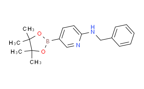CAS No. 1073354-27-4, N-benzyl-5-(4,4,5,5-tetramethyl-1,3,2-dioxaborolan-2-yl)pyridin-2-amine