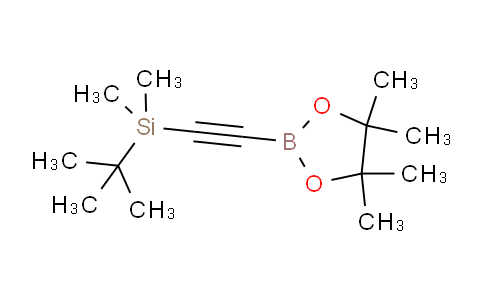 DY704729 | 1073355-02-8 | tert-Butyldimethyl((4,4,5,5-tetramethyl-1,3,2-dioxaborolan-2-yl)ethynyl)silane
