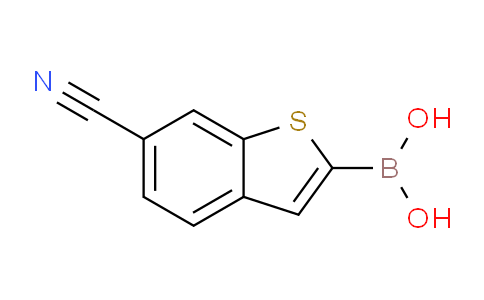 CAS No. 1119899-35-2, (6-Cyanobenzo[b]thiophen-2-yl)boronic acid