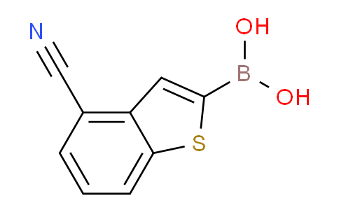 CAS No. 1119899-36-3, (4-Cyanobenzo[b]thiophen-2-yl)boronic acid