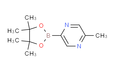 CAS No. 1101205-24-6, 2-methyl-5-(4,4,5,5-tetramethyl-1,3,2-dioxaborolan-2-yl)pyrazine