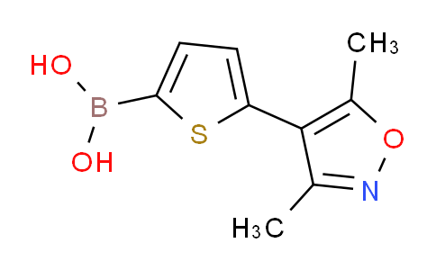 CAS No. 1121529-19-8, (5-(3,5-dimethylisoxazol-4-yl)thiophen-2-yl)boronic acid