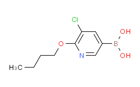 CAS No. 1150114-71-8, (6-Butoxy-5-chloropyridin-3-yl)boronic acid