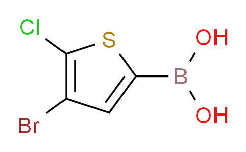CAS No. 1150114-72-9, (4-Bromo-5-chlorothiophen-2-yl)boronic acid