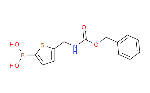 CAS No. 1150114-33-2, (5-((((Benzyloxy)carbonyl)amino)methyl)-thiophen-2-yl)boronic acid