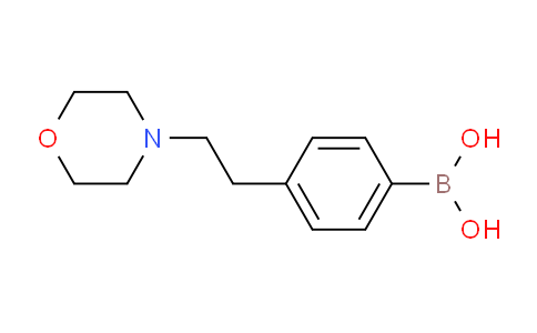 CAS No. 1150114-55-8, (4-(2-Morpholinoethyl)phenyl)boronic acid