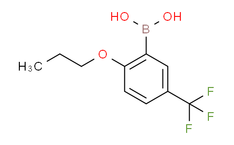 CAS No. 1162257-29-5, (2-Propoxy-5-(trifluoromethyl)phenyl)boronic acid