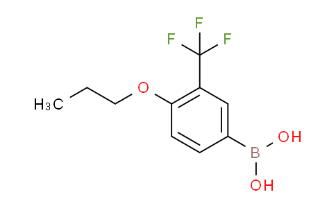 CAS No. 1162257-45-5, (4-Propoxy-3-(trifluoromethyl)phenyl)boronic acid